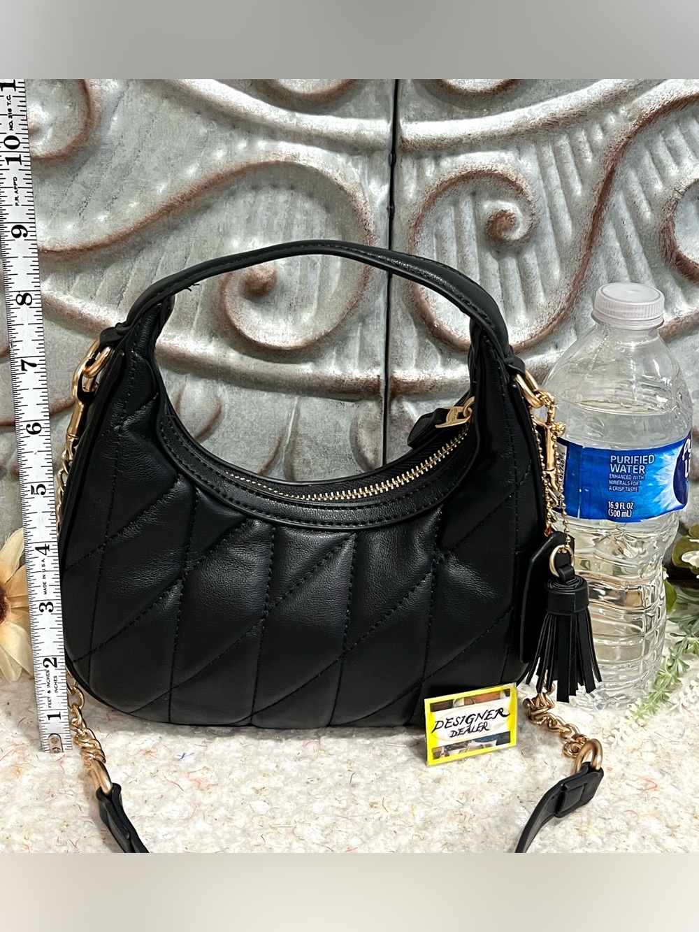 COACH Carmen Quilted Leather Mini Crossbody Bag CH370 EUC! - Picture 5 of 12